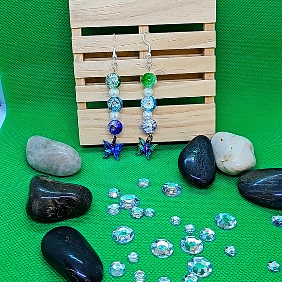 Forrest Frenzy Collection 92.5 SS Post Earrings - Picture 2 of 3